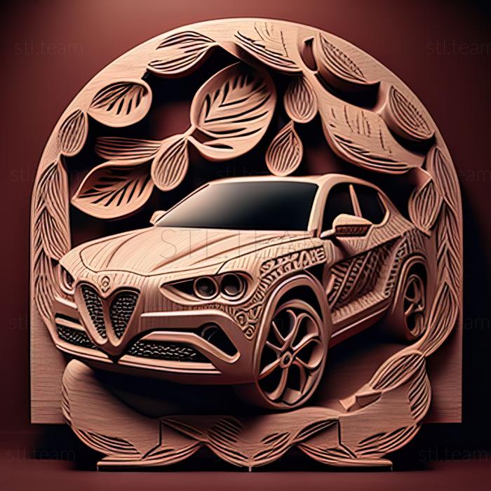 3D model Alfa Romeo Stelvio (STL)